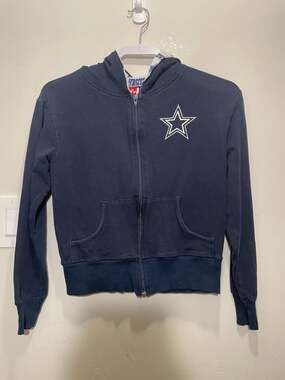 SFX Dallas Cowboys Property Of Zip Up Hoodie Size M
